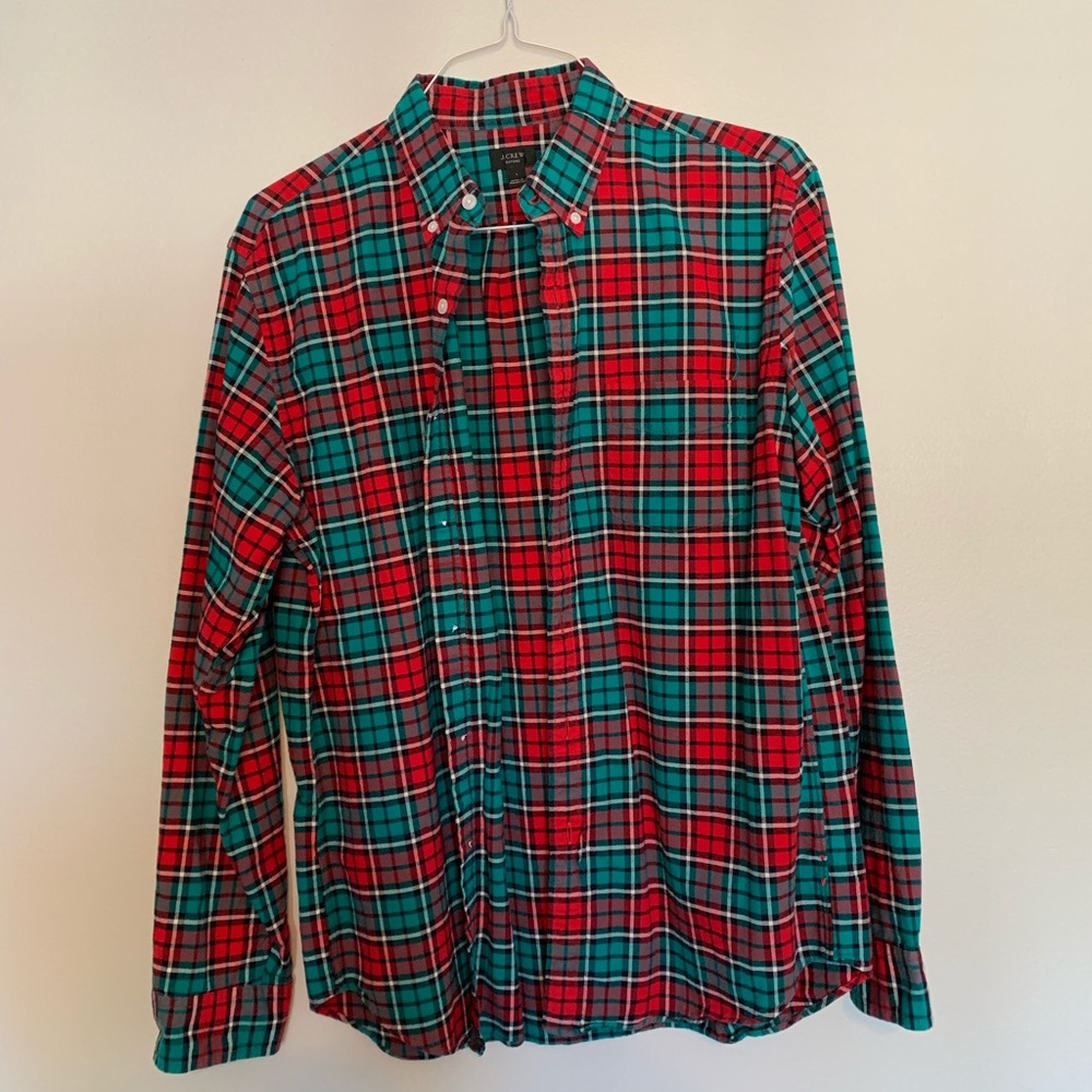 J. Crew flannel shirt